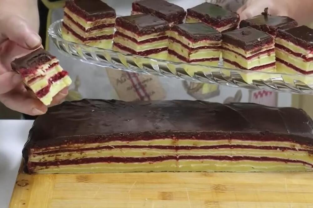 Kolač koji se ne peče, a svi traže recept! Mađarice sa rozen korama i neodoljivim filom od maline