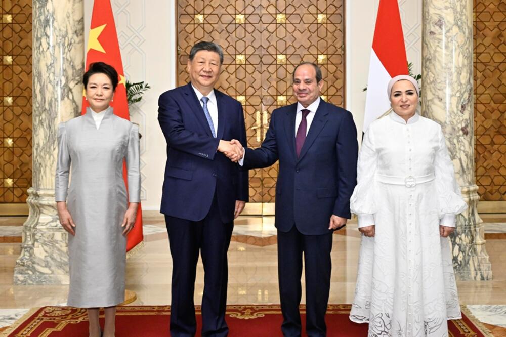 Si Đinping razgovarao sa Abdelom Fatahom el-Sisijem