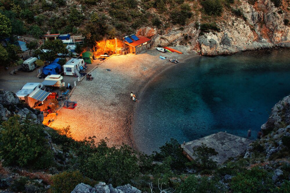 Hrvatska, Kampovanje, Kamp