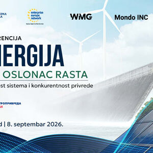 KONFERENCIJA &bdquo;ENERGIJA KAO OSLONAC RASTA" OTVORIĆE KLJUČNA PITANJA RAZVOJA ENERGETIKE DO 2040. GODINE