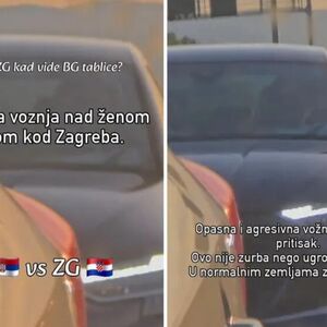 BEOGRAĐANKA SA DETETOM DOŽIVELA HOROR NA AUTO-PUTU! Audi sa ZG tablicama divljao po putu i ZASTRAŠIVAO JE (VIDEO)
