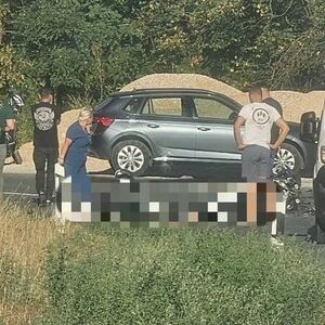 Direktan sudar dva motora kod Ljiga! Na mestu poginula oba vozača, nije im bilo spasa! (FOTO)