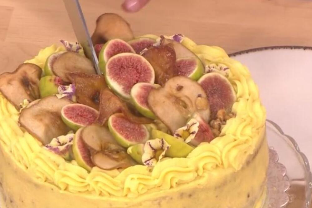 Kremasta, prirodno slatka, svako može da je napravi i da izgleda vrhunski: Torta za jesenje dane, nežna i lepa!
