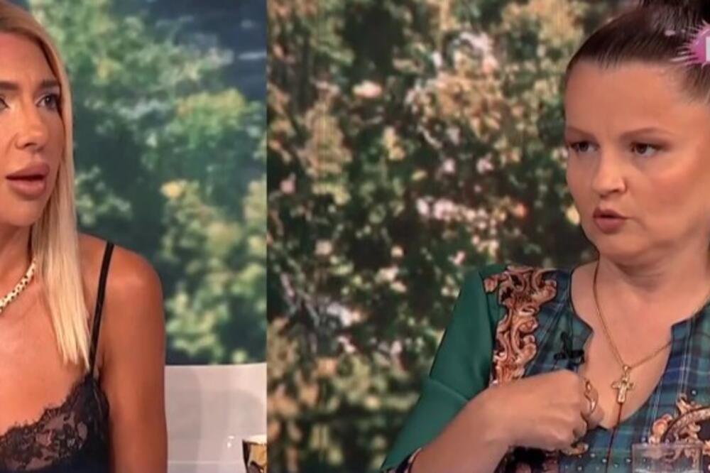 PLAKALA I KRSTILA SE U PROGRAMU UŽIVO! Jovana Jeremić upitala Malu Canu zašto joj muškarci umiru, ona se SRUŠILA