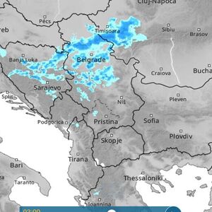 Pogledajte kako će se kiša kretati kroz Srbiju: Radarski snimci pokazuju kada će tačno početi da pljušti u Beogradu