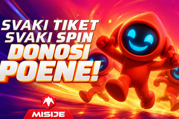 IGRAŠ KAO I UVEK, ALI SADA SVAKA IGRA VREDI VIŠE &ndash; UZ MERIDIAN MISIJE!