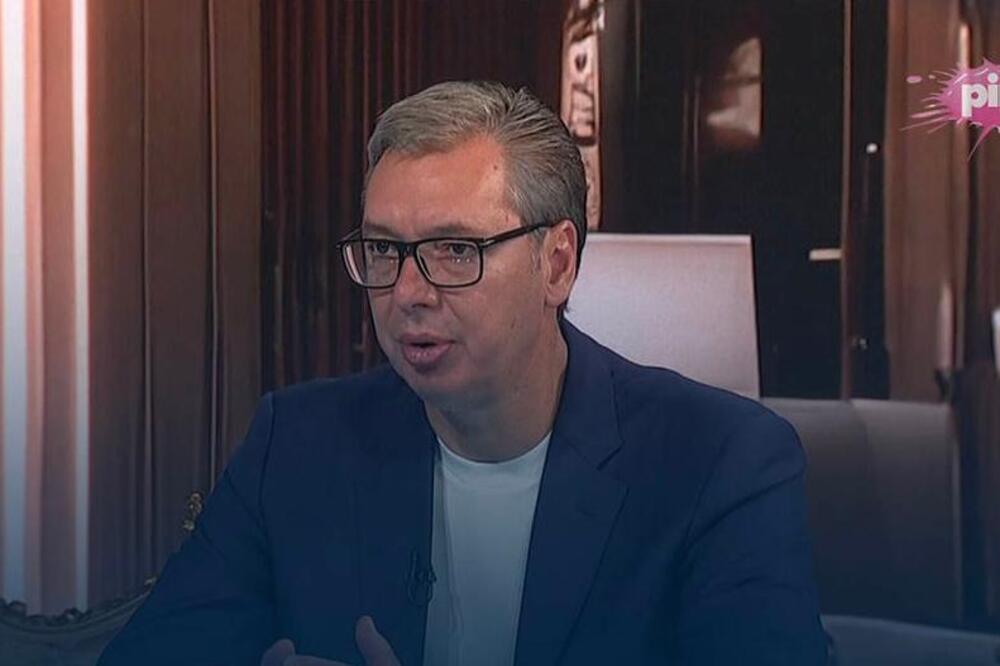 "Ceo snimak je montiran": Vučić o zvučnom topu