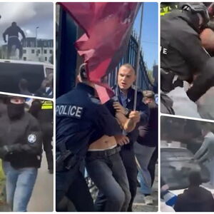Albanci divljali po Hagu zbog presude Tačiju: Policija im nije ostala dužna, radili vodeni top i pendreci (VIDEO)