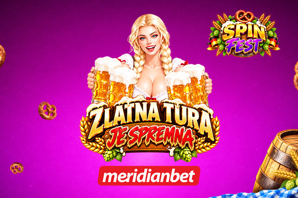 SPINFEST U MERIDIANU &ndash; VREME JE ZA ZLATNU TURU! Dobrodošli na SPIN FEST!