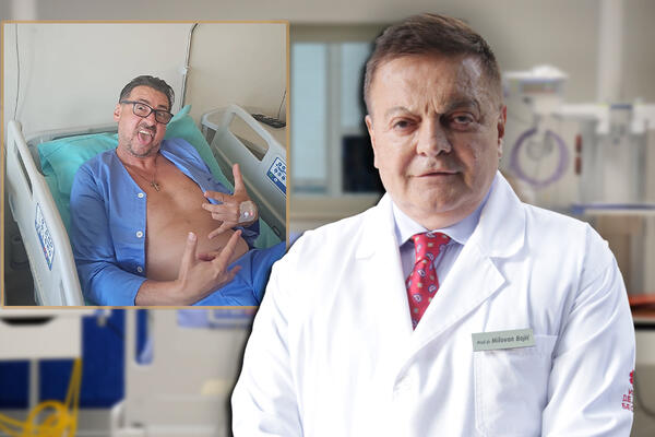 Vanja Grbić hitno operisan: Tim dr Bojića mu uradio koronarografiju, ugradio stent i balončić! Evo u kom je stanju!