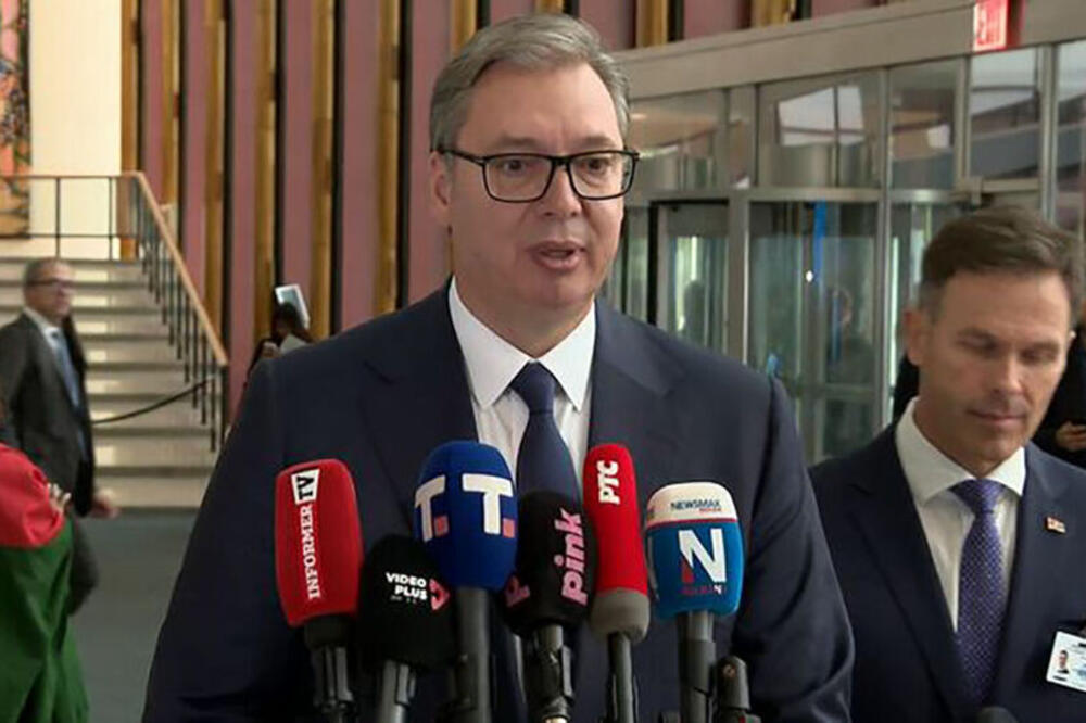 "Obavili smo dobre stvari za Srbiju" Predsednik Vučić se obraća iz Njujorka