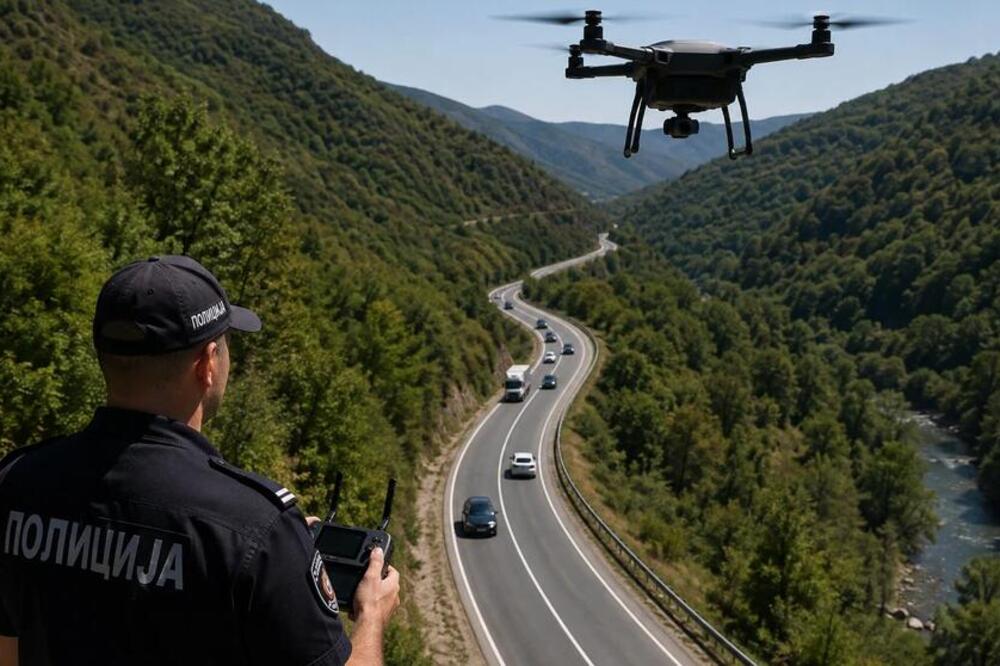 Saobraćajci iz vazduha snimaju 8 prekršaja, a nećete znati gde su: Kazne će biti paprene i stižu sa prvom patrolom
