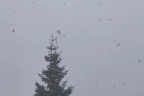 U ovom delu Srbije sneg veje kao da je januar: Pojavio se i snimak, gledajte samo (VIDEO)