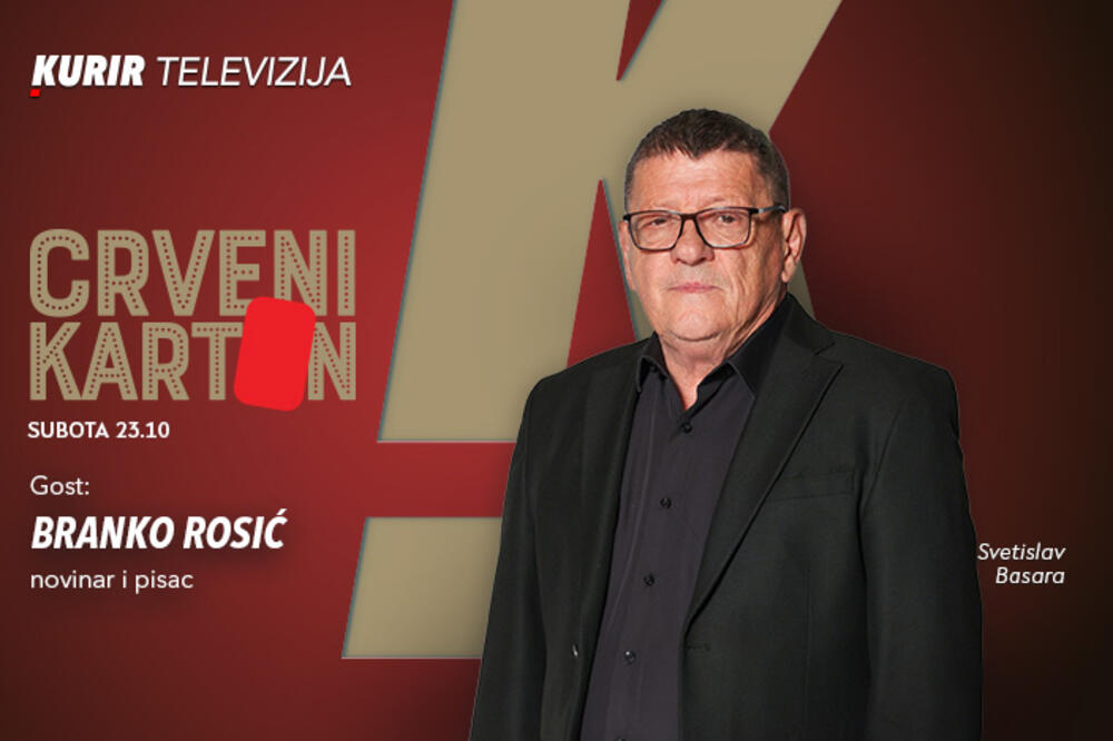 &ldquo;Čitanje je nekada imalo veći društveni značaj&rdquo; &ndash; Branko Rosić u večerašnjem Crvenom kartonu od 23.10
