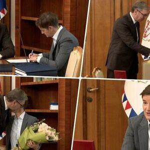 Aleksandar Vučić predao funkciju Ani Brnabić