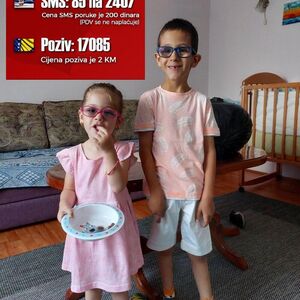 Brat i sestra se bore sa kataraktom, svaki SMS je nada za bolje sutra: Pomozimo Mini i Mihailu, BUDIMO LJUDI!