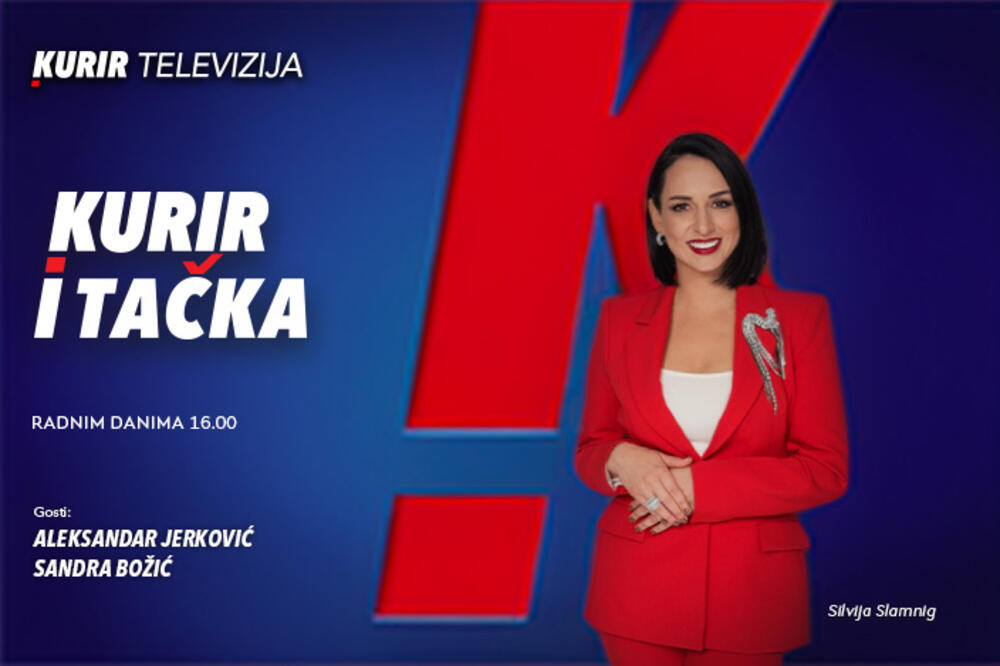 U emisiji &bdquo;Kurir i tačka&ldquo;, o aktuelnim dešavanjima na političkoj sceni govore Aleksandar Jerković i Sandra Božić