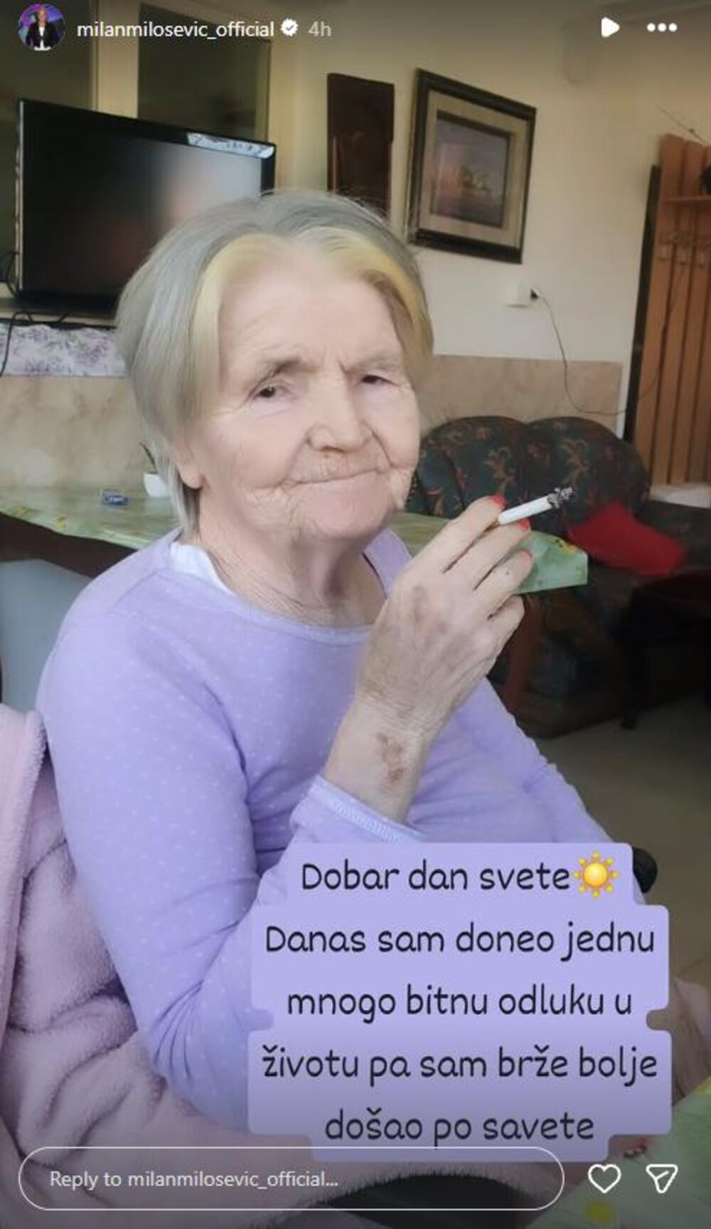 MILAN MILOŠEVIĆ DONEO VAŽNU ODLUKU: Voditelj odmah posetio majku, ona mu je dala najbolji savet