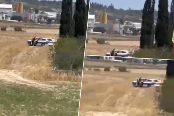 POLICAJAC UHVAĆEN U VRELOJ AKCIJI SA KOLEGINICOM TOKOM SMENE! Usred bela dana sve sevalo, a na snimku se vidi...