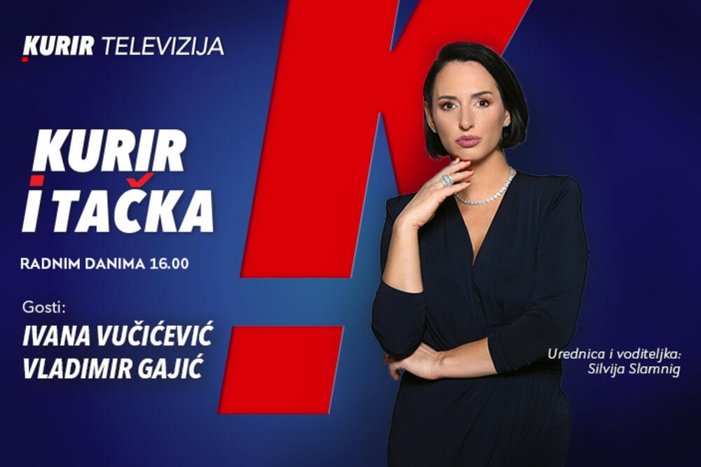 U emisiji &bdquo;Kurir i tačka&ldquo;, o aktuelnim dešavanjima na političkoj sceni govore Ivana Vučićević i Vladimir Gajić