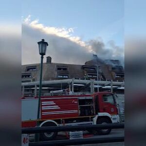 Požar u hotelu na Kopaoniku! Vatra zahvatila ceo objekat