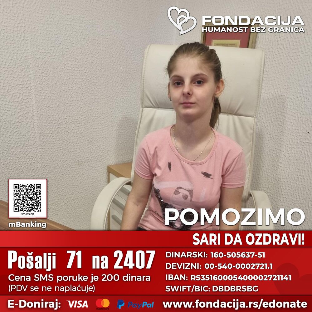 Apel za Saru Lazić