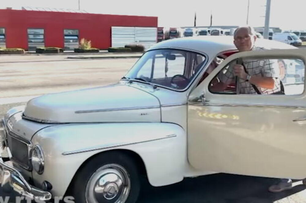 Petar iz Užica svojim "Volvom" iz 1963. godine prevalio 6.000 kilometara: Bez klime i servo volana išao do Danske