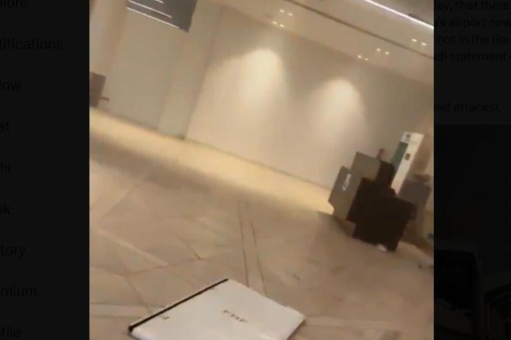 Bomba pala na aerodrom, ljudi se bacali na pod! Putnik dok je bežao snimio jezive prizore eksplozije (VIDEO)