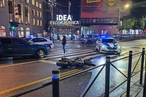 Otkriveno kako je poginuo motociklista (22) u centru Beograda: Isplivali jezivi detalje nesreće, nije mu bilo spasa