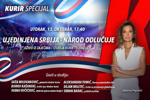 KURIR SPECIJAL &ldquo;UJEDINJENA SRBIJA &ndash; NAROD ODLUČUJE&rdquo;: uživo iz Zaječara &ndash; utorak, 13. oktobar