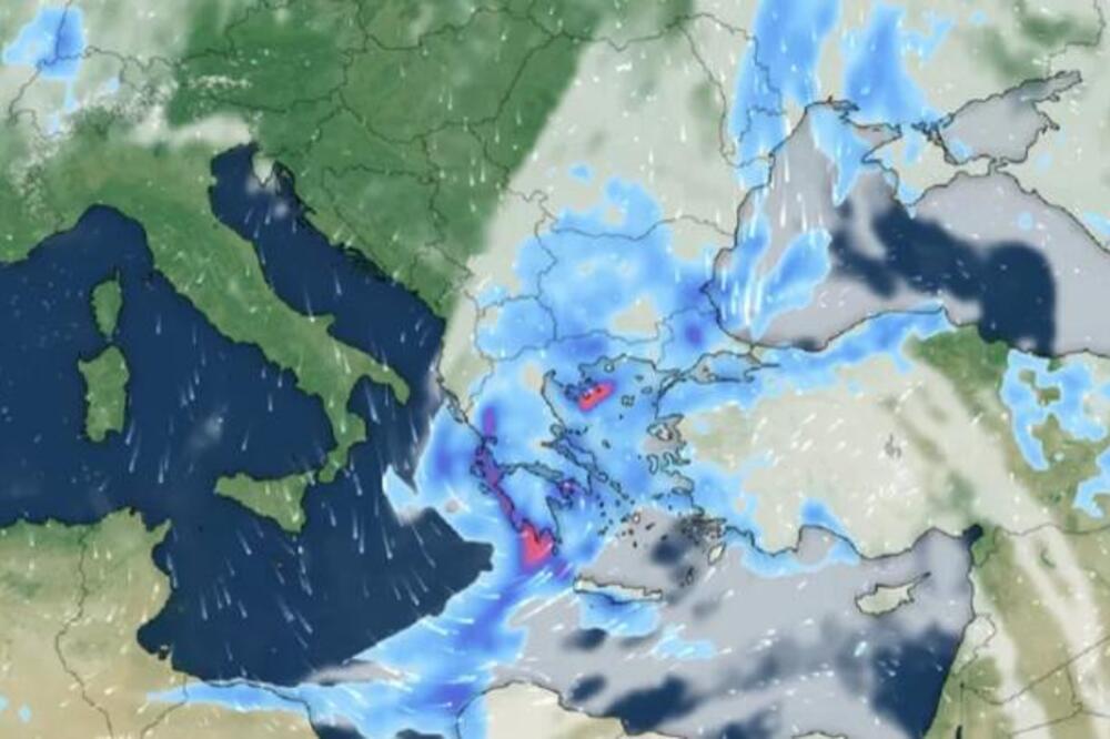 Kiša i vetar samo što nisu udarili po ovom delu Srbije: Ovako će se padavine kretati do kraja dana