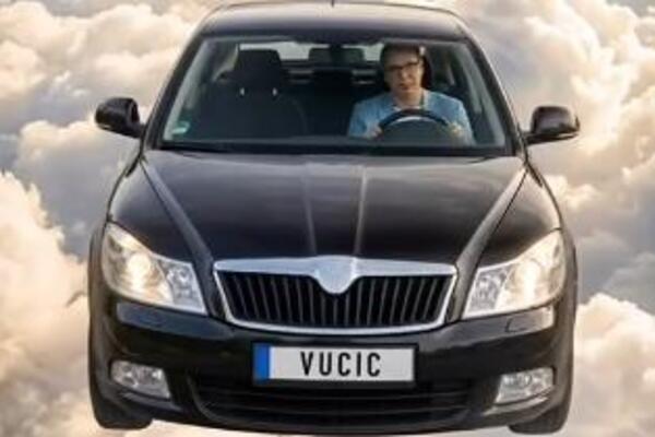 Na šaljiv način pozvao građane na večerašnji skup u Zaječaru: Vučić pokazao čime zaista obilazi Srbiju (VIDEO)