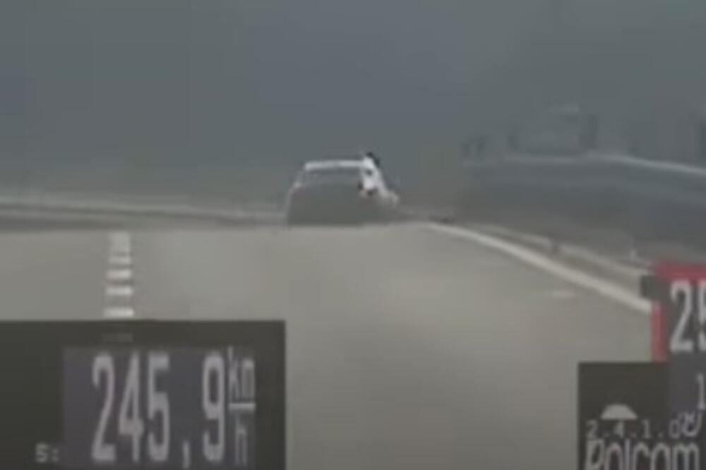 Divljanje! Bahati vozač vozio 245 kilometara na čas na putu Laјkovac - Valjevo