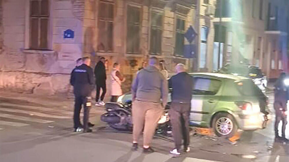 Teška nesreća u Vršcu: Automobil pokosio dečaka na mopedu, odmah prebačen u bolnicu! (VIDEO)
