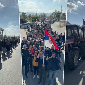 Mladi pešačili 8 sati iz Bačke Palanke, noćili u Futogu i nastavili ka Novom Sadu: Idu na skup "Ujedinjena Srbija"