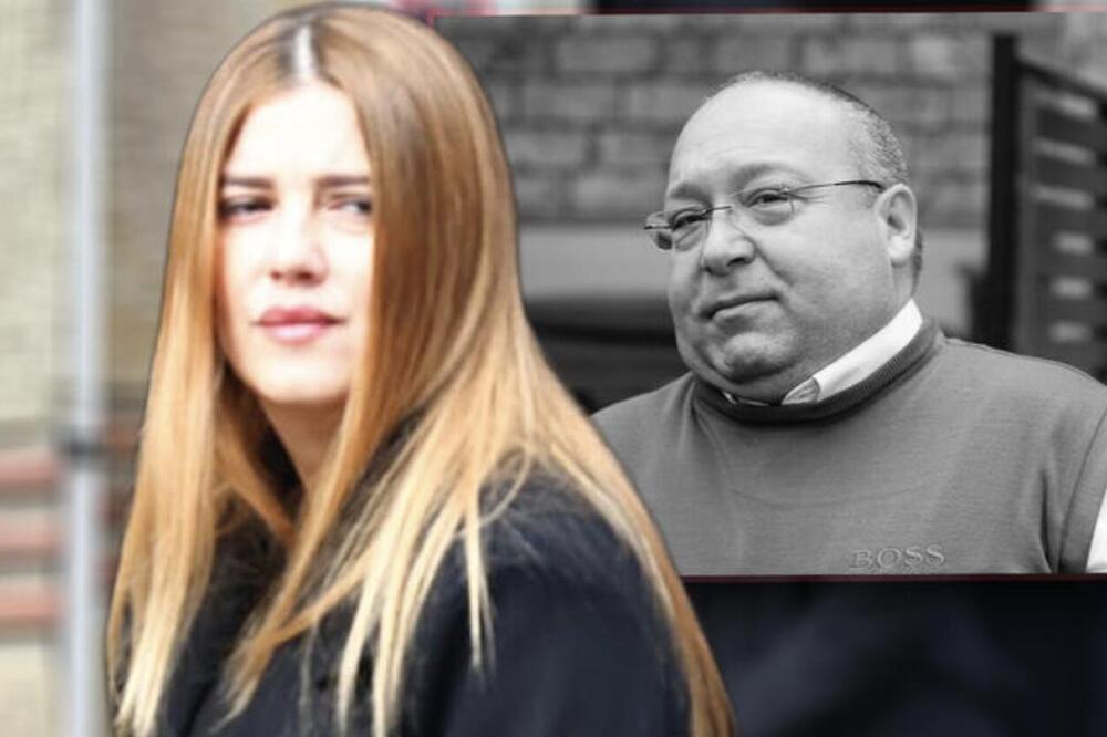 Kija Kockar na kremaciji Vladimira Vuletića: Njegova bivša studentkinja sva u crnom, bleda i ispijena (FOTO)