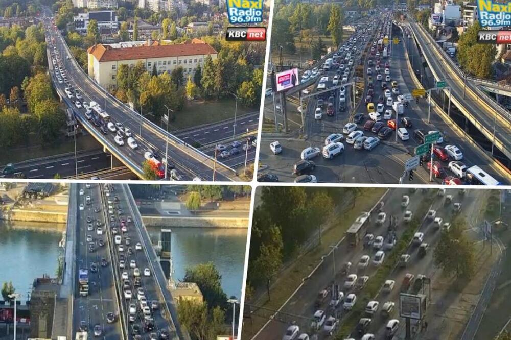 U ovim delovima Beograda nema igla gde da padne: Vozila stoje, nema pomeranja - do posla nećete lako stići (FOTO)