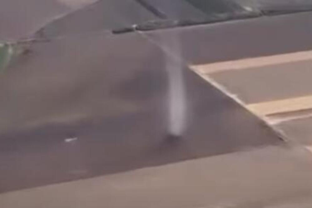 Kod Vršca snimljena "đavolja prašina": Liči na tornado, a evo šta je u pitanju (VIDEO)