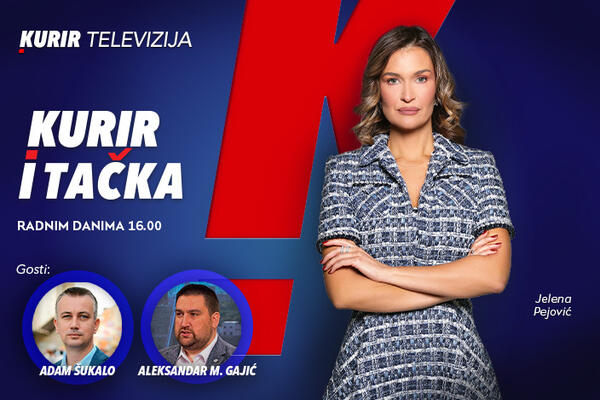 U emisiji &bdquo;Kurir i tačka&ldquo;, o aktuelnim dešavanjima na političkoj sceni govore Adam Šukalo i Aleksandar M. Gajić