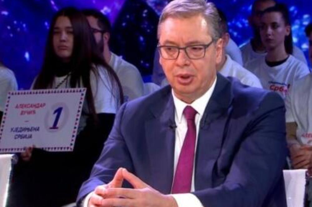 "Moramo da pojačamo istok, moramo da pojačamo jug, moramo da pojačamo zapad Srbije" Vučić u emisiji "Vreme odluke"