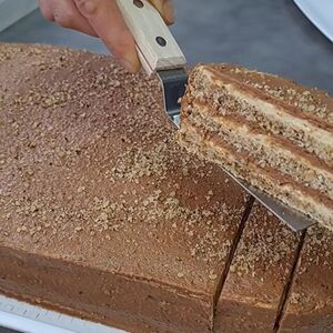 Kraljica slavske trpeze od 6 korica i sa kremastim filom od lešnika: Torta koja mami na parče više