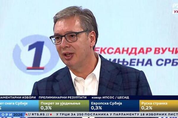 Vučić saopštio rezultate izbora: "Jasno je da smo izgubili"
