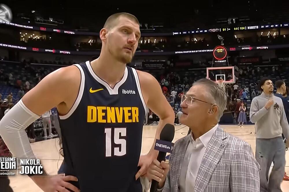 Skromnost kao vrlina najvećeg: Jokić se posle jubilarnog tripl-dabla prisetio svojih košarkaških početaka u Americi