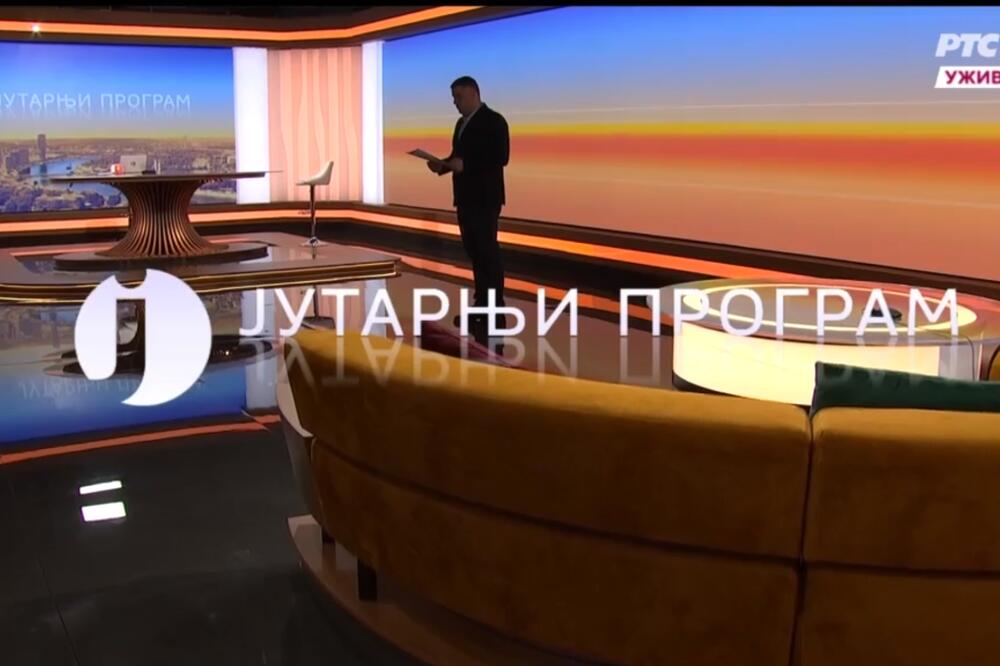 ON JE PONOVO PRED KAMERAMA: Ipak nije sklonjen iz Jutarnjeg programa RTS-a! (FOTO)