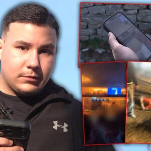 Pogledajte snimak požara u Kran-Montani, dok je bežao snimio sav užas požara u Švajcarskom skijalištu (video)