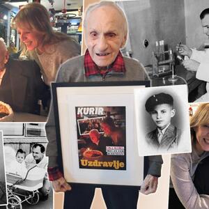 Kraljica Marija mi je te 1933. dala mandarinu. Pojma nisam imao šta je i šta s njom da radim! Terao sam krpenjaču sa Tirketom! Sloba o svojih prvih 100 godina!