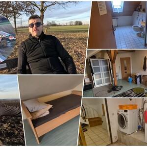 "EVO, VIDITE, NALAZIM SE USRED NIČEGA A SOBU PLAĆAM 550 EVRA" Gastarbajter pokazao zajednički WC, kujnu i krevet zbog kog spava na podu: I tepsiju mi neko ukrao