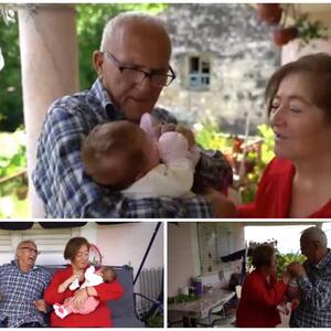 ČEKALI JE 23 GODINE, MAŠTALI, SANJALI! A onda se rodila Bogdana! Sonja (57) i Marko (69) Srbiju ganuli do suza a sad ćerkici ovako proslavili 1. rođendan! VIDEO