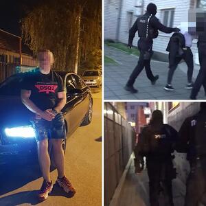 ZA RANJENIM ROBIJAŠEM U ZEMUNU TRAGALA BIA Tokom hapšenja ga "lovili" dronovima, deo je opasne krimi-grupe, evo za koja dela je osuđen