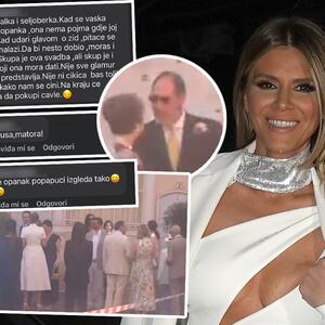 "KAD SE VAŠKA DIGNE IZ OPANKA..." Melina je osvojila srce milionera, ali nacije nije: Ljudi je urnišu, pljušte negativni komentari nakon venčanja u Monaku(FOTO)